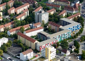 Projekt: WA Nürnbergerstraße / 3. Bauabschnitt - Gesamtensemble Architekt: Beyer + Dier Architekten Ort: D-Ingolstadt Datum: 2016/04